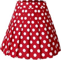 Jupe d'école taille haute pour filles élégantes | Slim Fit avec tissu doux et ourlet évasé pour l'école, la fête et les tenues décontractées