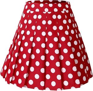 กระโปรงนักเรียนเอวสูงผู้หญิงที่สง่างาม | เข้ารูปด้วยผ้านุ่มและชายกระโปรงบานสำหรับโรงเรียนปาร์ตี้และชุดลำลอง - Product Image 6