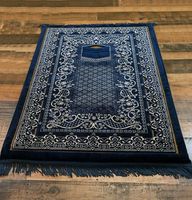 Avior's Factory Tapis tissé personnalisé de l'Inde Vente chaude Sejadah pour la prière de la mosquée Tapis de prière lavable