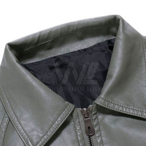 Chaquetas de Cuero Personalizadas de Buena Calidad, Chaqueta de Cuero de Invierno para Hombre de Moda Urbana en Venta, Chaquetas Cómodas y a la Moda - Product Image 3