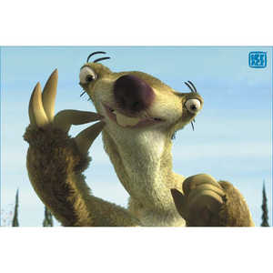 Affiche d'anime Ice Age comme une carte postale durable et attrayante - Product Image 1