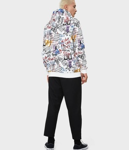 Sudadera con Capucha para Hombre, Corte Regular, Forro Polar de Invierno, Ecológica, de Secado Rápido, Color Sólido, Tallas Grandes, Venta al Por Mayor - Product Image 4