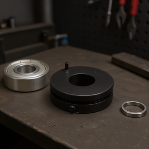 Accessoires et pièces pour outils de vitrage pneumatiques Hazet, roulement avant pour des performances optimales - Product Image 3