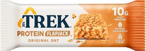 Trek High Protein Flapjack Original Oat, 50 g - Gluten Free <b>Bars</b> – (Pack of 16 <b>Bars</b>) - Product Image 2