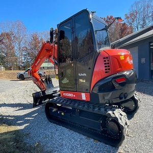 Pelle sur chenilles KX080-3 Kubota de qualité supérieure utilisée poids de fonctionnement de 8 tonnes moteur boîte de vitesses roulement de pompe à engrenages - Product Image 3