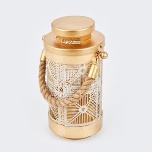 Customizable Color <b>Small</b> Size Aluminium 9.5 cm X 9.5 cm X 28.5 cm <b>Candle</b> Lanterns for Home Decoration Christmas Easter - Product Image 1