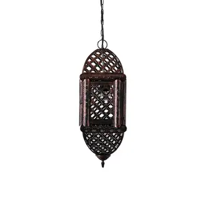 Ma-rốc handmade mặt dây chuyền đèn Ma-rốc ánh sáng đồ đạc ánh sáng mặt dây chuyền ánh sáng Ma-rốc đèn từ Ấn Độ xuất khẩu