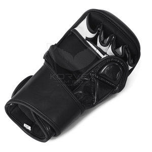 Gants de sparring MMA en cuir absorbant les chocs, anti-humidité, antidérapants, avec rembourrage protecteur pour les mains, conception flexible et fermeture auto-agrippante sécurisée - Product Image 5