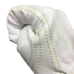 Gants de soudage TIG en cuir de chèvre de 12 pouces Keystone Thumb Cowhide Cuff Outdoor Heavy Work Anti-Impact Anti-Cut Anti-Static - Product Image 4