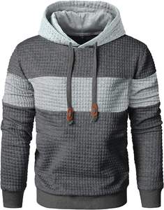 2025 hombres Casual moda Joker sublimación pulóver Sudadera con capucha mejor calidad divertido de gran tamaño transpirable diseño sólido patrón OEM - Product Image 1