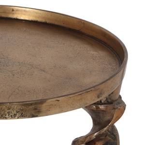 Home Wrens interior de aluminio hecho a mano acento Mesa Wrens mesa auxiliar moderna mesa redonda con patas en espiral muebles de sala de estar únicos - Product Image 5