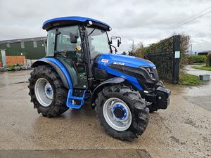 Tractor Compacto Solis de 75HP con Ruedas Estrechas, 4WD, para Uso Agrícola, Motor de Alta Velocidad, Bomba, Rodamientos para Caja de Cambios, Garantía de 4 Años para el Motor - Product Image 2