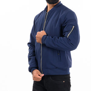 Chaqueta Bomber de moda para hombre de alta calidad, nuevo diseño, cómodo abrigo de invierno impermeable, a prueba de viento, cálido, de punto de otoño, bajo MOQ - Product Image 4