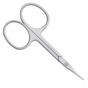 Tijeras de Acero Inoxidable Anti-Salpicaduras Sostenibles con Hojas Curvas de Alta Calidad para Remover Piel Muerta - Product Image 2