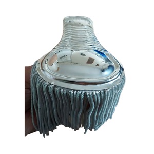 Shoulder Tassel Metal Bullion Epaulettes Fringe Badge <b>Applique</b> ITALY Ceremonial Dress for Personal Defense Equipment - Product Image 1