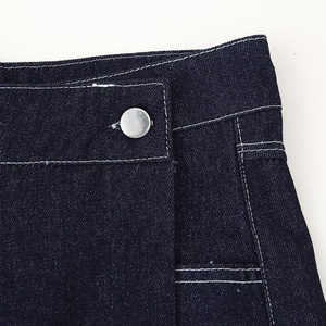 Ensemble deux pièces en denim pour femmes en gros haut à manches courtes et jupe portefeuille 2026 - Product Image 4