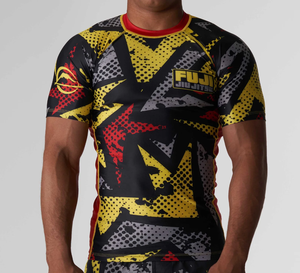 Maillots de compression MMA à manches courtes avec logo personnalisé 2026, vêtements d'entraînement d'arts martiaux - Product Image 2
