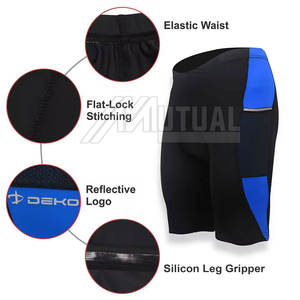 Pantalones cortos de bicicleta atléticos de secado rápido para mujer de etiqueta privada, pantalones cortos elásticos de cintura media con patrón sólido, precio de fábrica para entrenamiento - Product Image 6