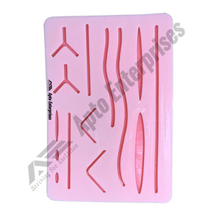 Modèles de peau en silicone durables pré-coupés pour la suture, instruments médicaux, coussin de suture, enseignement médical, pratique chirurgicale pour étudiants - Product Image 2