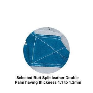 Venta al por mayor de guantes de seguridad de nitrilo de tamaño personalizado, transpirables/cómodos, resistentes al calor, protección adicional para construcción industrial - Product Image 2