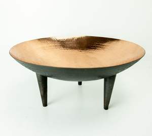 Juego de 3 Tazones de Servir de Diseño Moderno Martillado, Perfectos para Decoración del Hogar, Decoración de Mesa, Fiestas y Reuniones, Venta al por Mayor desde India - Product Image 2