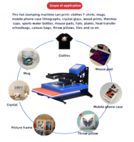 Presse à Chaud Manuelle 13*17,7 Pouces à Haute Pression pour Sublimation, Imprimante de Transfert pour T-shirts, Tasses et Projets DIY Professionnels – Vente Directe Usine