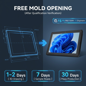 Monitor de Pantalla Táctil Capacitiva Industrial de 21.5 Pulgadas, OEM ODM, Molde Personalizado Gratuito, 15 Años de Experiencia en Fábrica, 1920x1080, RS232, Android, Linux - Product Image 3