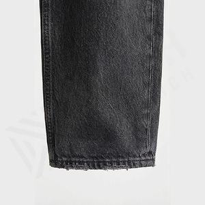 กางเกงยีนส์ผู้ชายสไตล์ใหม่ ผลิตจากผ้ายีนส์ เอวสูง ซักแล้ว ระบายอากาศได้ดี รับผลิตตามสั่ง ขายส่ง สีตามสั่ง - Product Image 6