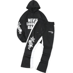 Ensemble de survêtement de sport pour homme, coupe ajustée, respirant, deux pièces, vêtements de sport personnalisés, tenue de course à pied - Product Image 1