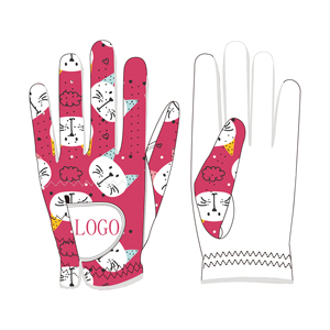 Gants de golf en cuir Cabretta personnalisables pour hommes et femmes Taille cadet de Small à XXL pour le sport - Product Image 1