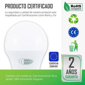 Bombilla LED E27 de 10W, Solución de Iluminación de Bajo Consumo - Product Image 2