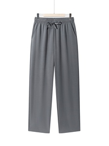 Hot Selling Factory Price <b>Men</b> Lightweight Casual Mid Baggy <b>Trouser</b> Quick Dry Breathable Polyester/Cotton <b>Drawstring</b> Closure New - Product Image 5