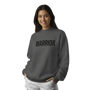 Sudadera de cuello alto para mujer, oversize, de manga larga, color liso, de tejido, corte relajado, estilo casual moderno, con bordado - Product Image 1