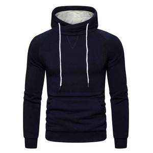 Sweat-shirts en flanelle pour hommes, tendance, de haute qualité, imperméables, respirants, coupe-vent, avec logo personnalisé, 50% coton, 50% [matière], pull-over - Product Image 5