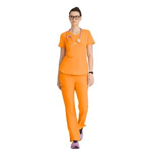 Sous-vêtement médical à manches longues pour femme, contrôle de l'humidité, extensible, couche de base pour uniforme d'infirmière, fabrication OEM - Product Image 5