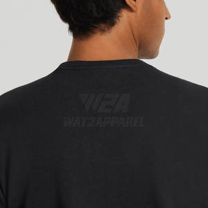 Ensemble de survêtement pour homme, coupe décontractée, mélange de coton, deux pièces, tenue douce et confortable pour un usage quotidien décontracté - Product Image 6