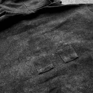 Sweat à capuche zippé surdimensionné hip hop vintage de haute qualité délavé à l'acide 100% coton pour hommes - Product Image 5