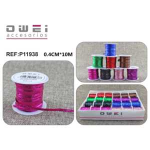 10M2 4u/c Corde plate pour rubans cadeaux - Product Image 1