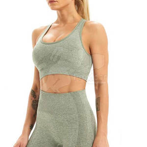 ชุดโยคะสำหรับผู้หญิงชุดโยคะสีพื้นดีไซน์ล่าสุด - Product Image 5