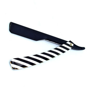 Maquinillas de Afeitar para Hombre con Recubrimiento de Color Negro Personalizado, Maquinilla de Afeitar de Media Hoja de Acero Inoxidable, Maquinillas de Afeitar de Barbero - Product Image 4