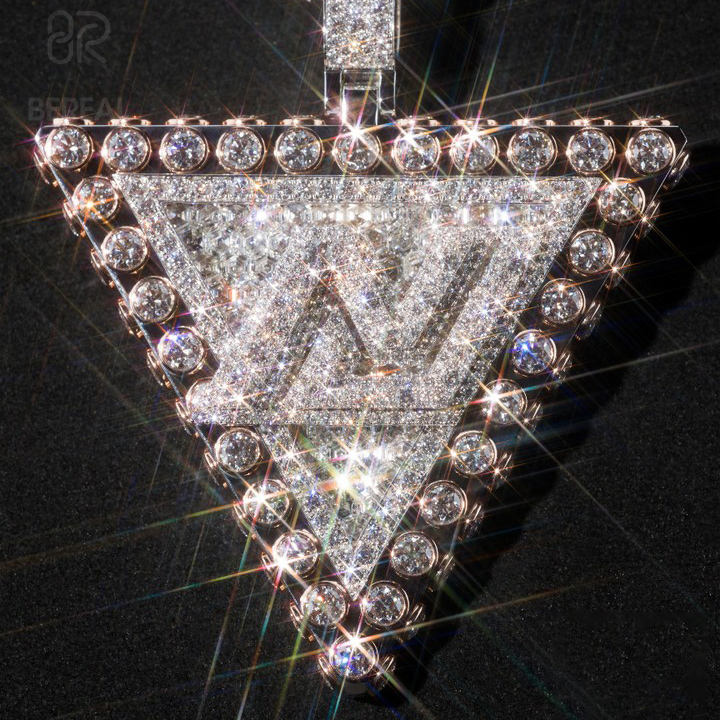 3inches Moissanite+S925