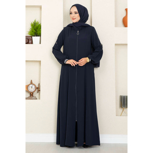 New Season <b>Women</b> Winter Islamic Clothing Abaya <b>Dress</b> Kaftan Tunic Dubai <b>Muslim</b> Islamic Fashion Turkish Made Islamic <b>Dresses</b> - Product Image 1