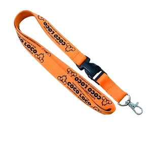 Fabricante cuello cordón poliéster cordones con logotipo personalizado - Product Image 5