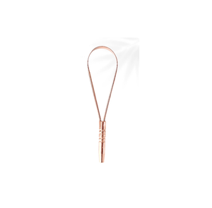 DIVRIS Copper Tongue Cleaner-Reusable Ergonomic Oral Hygiene <b>Scraper</b> for Effective Breath Freshening - Product Image 1