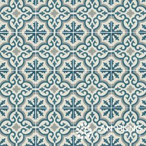 Carreaux de ciment à motif floral de haute qualité 600x600x9mm pour cuisine pour décoration intérieure et extérieure des murs et des sols du Viet Nam - Product Image 1