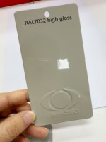 Peinture en poudre polyester gris clair RAL7035