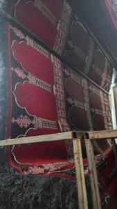 Tapis de prière Adiva pour mosquée, moderne, floral, à poils longs, rembourré, tissé, fabriqué à la machine, avec support en jute, fabriqué à Gaziantep, pour la maison - Product Image 6