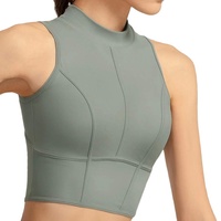 Nouveau Soutien-Gorge de Sport Sans Bretelles Écologique à Séchage Rapide 2026 – Haut de Fitness Personnalisé Sans Couture Doux pour Yoga, Gym et Course à Quatre Sens