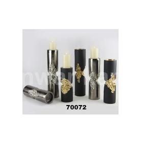 Hot Sale Best Quality Chiseled Pillar Candle Holder for Home Wedding Party & Events Decoration Item - Product Image 1