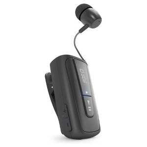 Clip à rouleaux Sbs MULTIPOINT noir pour écouteurs Bluetooth avec microphone TEROLLCLIPBTK 0746803 - Product Image 1